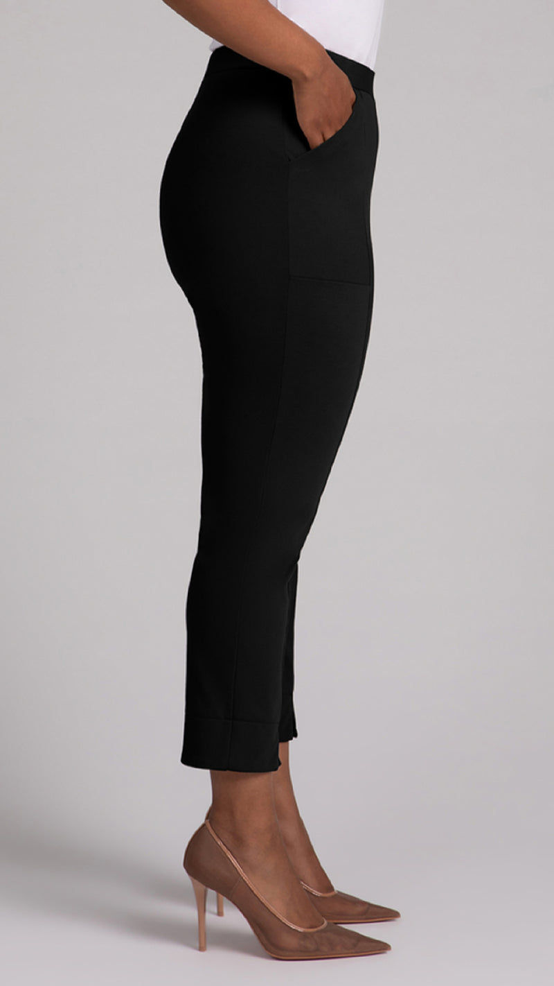 Nu Hepburn Ankle Pant, LT WT Ponte