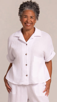 Breeze Half Sleeve Bolero Shirt